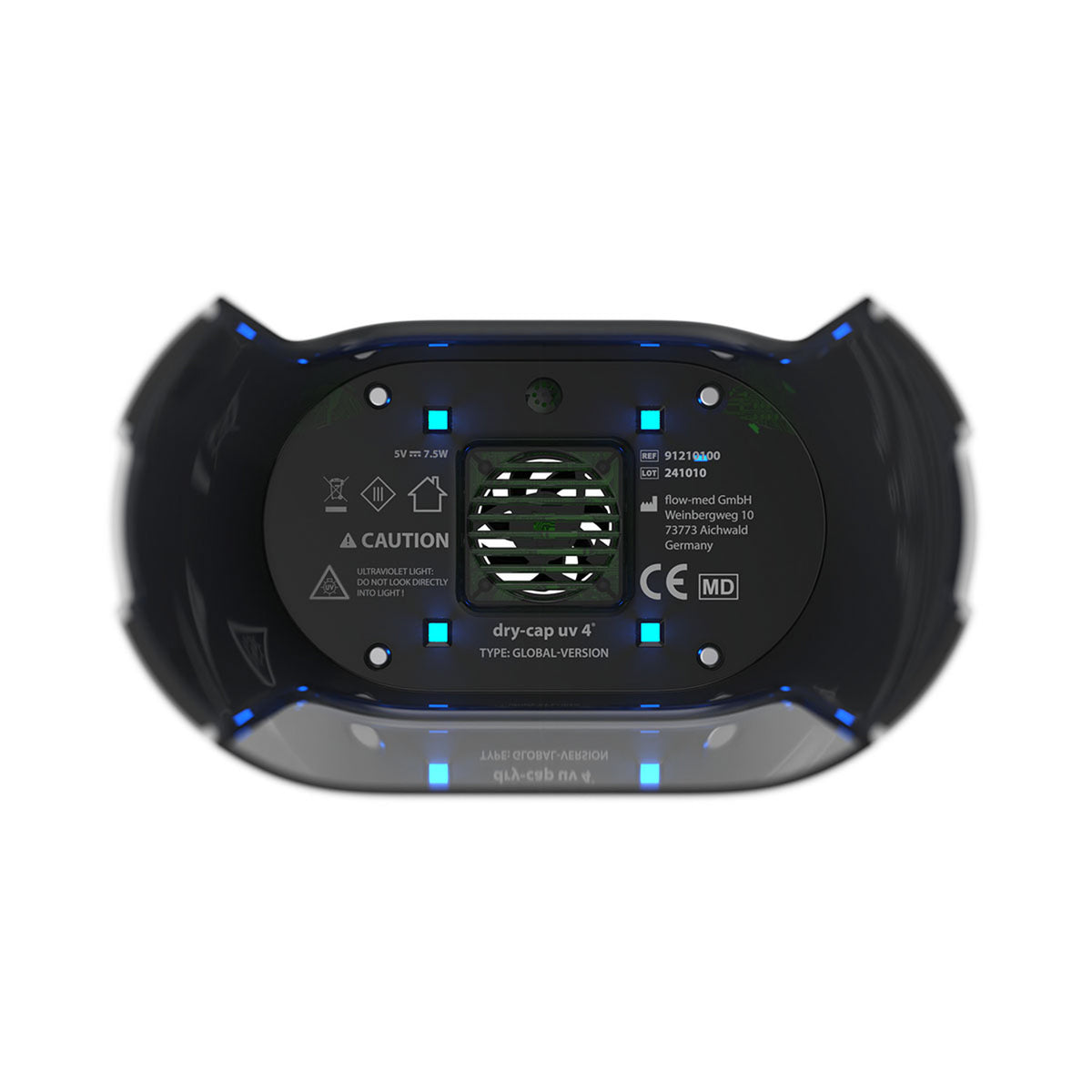 flow-med dry-cap uv 4 droogsysteem voor hoortoestellen